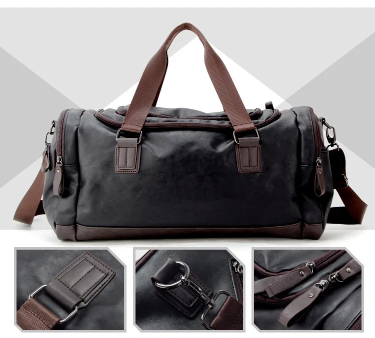 Мужская сумка большой емкости дорожная сумка модная сумка через плечо дизайнерская мужская сумка-мессенджер багажная сумка повседневная
