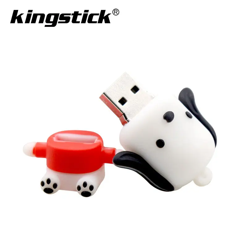 Cartoon cute dogs usb flash drive real capacity pen drive 64GB 32GB 16GB 8GB 4GB memory stick pendrive U Disk Hot girl gift