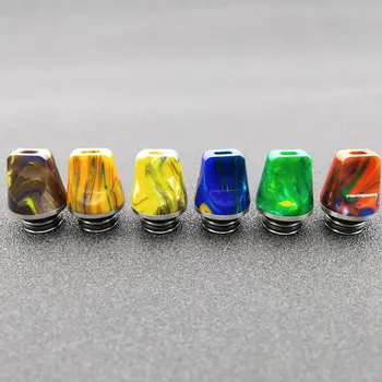 

E-XY Drip Tip Flat 510 Epoxy Resin Mouthpiece With Double Ring For Atomizer Vape Electronic Cigarette Accessories