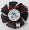 Original 125010-SH2 ZP 12V0.14A 2-line graphics card fan diameter 4.7cm hole spacing 3.9cm ► Photo 2/6