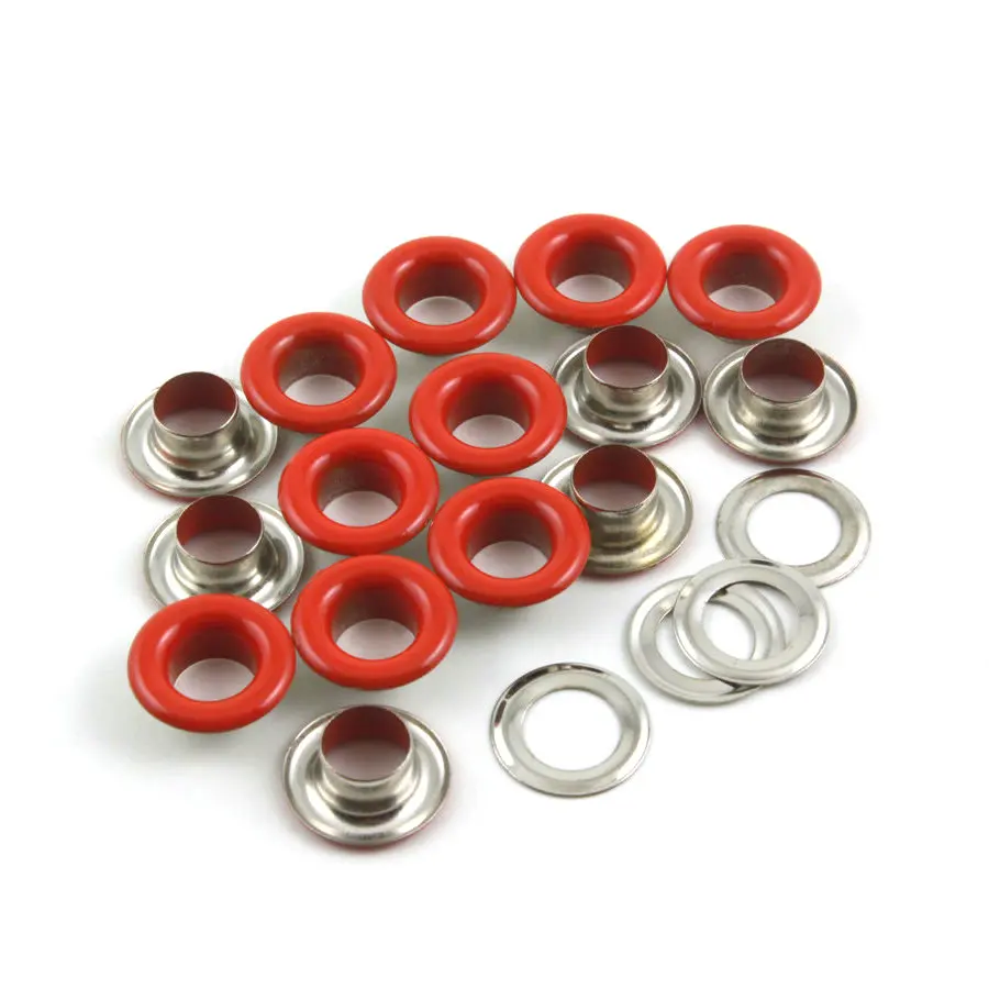 Buy 500 Set 11.5*6*5mm (OD * ID * Height) Red Round