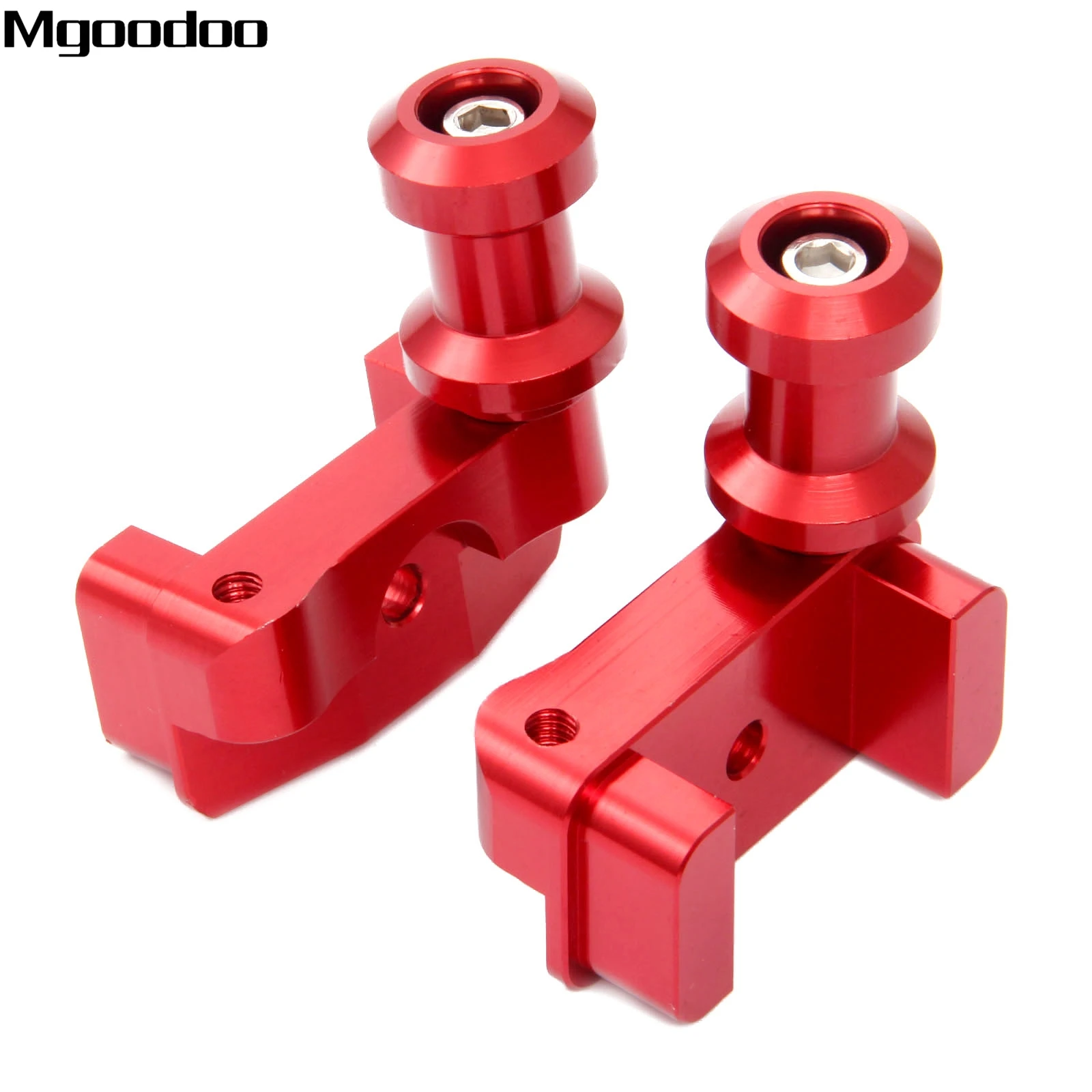 Mgoodoo 2x CNC алюминиевый МОТОЦИКЛ маятник поворотный рычаг Катушки слайдер адаптеры