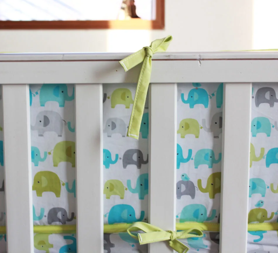 Elephants 4pc Baby Nursery Crib Bedding Set Boy Cot Lique Elephants 4pc Baby Nursery Crib Bedding Set Boy Cot Lique Quilt Pers Ed Sheet Dust Ruffle Bed Linen Kit Bebe On Aliexpress Alibaba Group