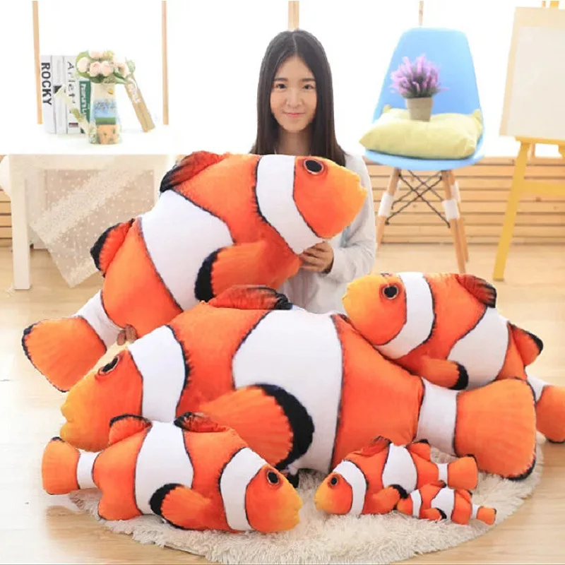 clown fish stuffed animal