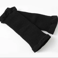 Высокое Качество рука, формирующие рукава Для женщин эластичные обтягивающий, утягивающий рука, формирующие одежда с длинным рукавом для занятий йогой NCM99