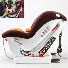 Переносное детское автомобильное безопасное сиденье ISOfix с пятиточечным ремнем, детское портативное складное автомобильное кресло, Детское автомобильное кресло-бустер, безопасные сиденья