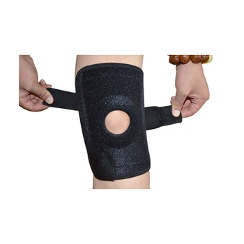

Fixed magnetic neoprene knee support brace belt