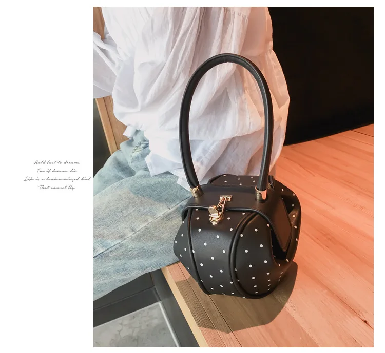 Новая мода из искусственной кожи вместительные сумки Европейский стиль винтажные женские сумки форма для пельменей сумки с верхней ручкой мини-сумки