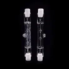 R7s галогенная лампа, прожектор 150 Вт 2000LM галогенная лампа Вольфрам нити двухсторонняя линейных 78 мм