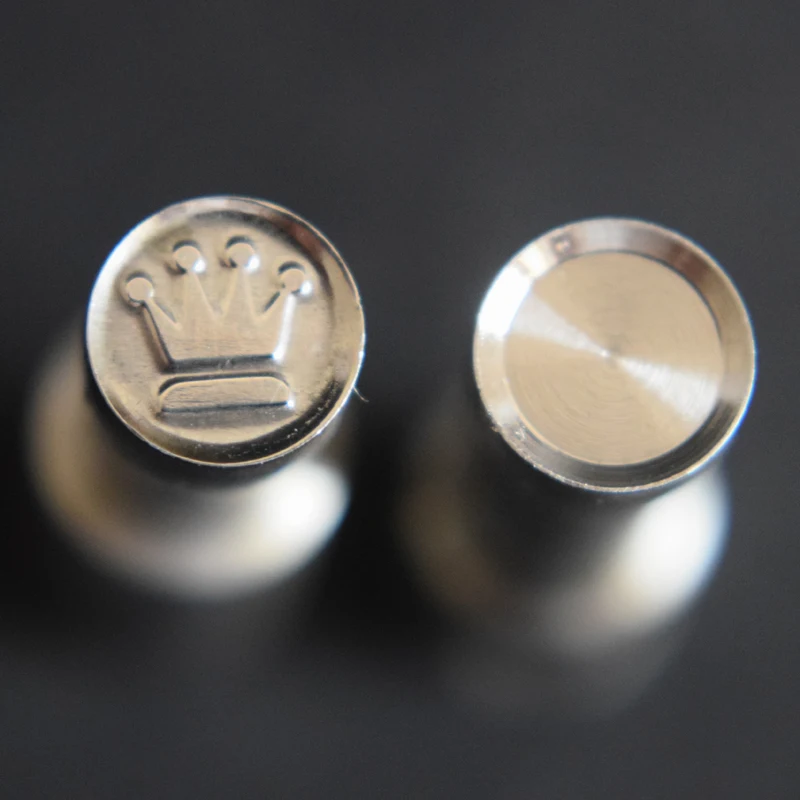 

8mm Crown Milk Tablet Die 3D Punch Press Mold Candy Punching Die Custom Logo Calcium Tablet Punch Pill Press Manual Die