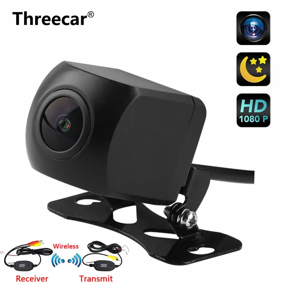 170 Degree Fisheye Lens Starlight Night Vision Car Rear View Camera Reversing Backup Camera Mini HD