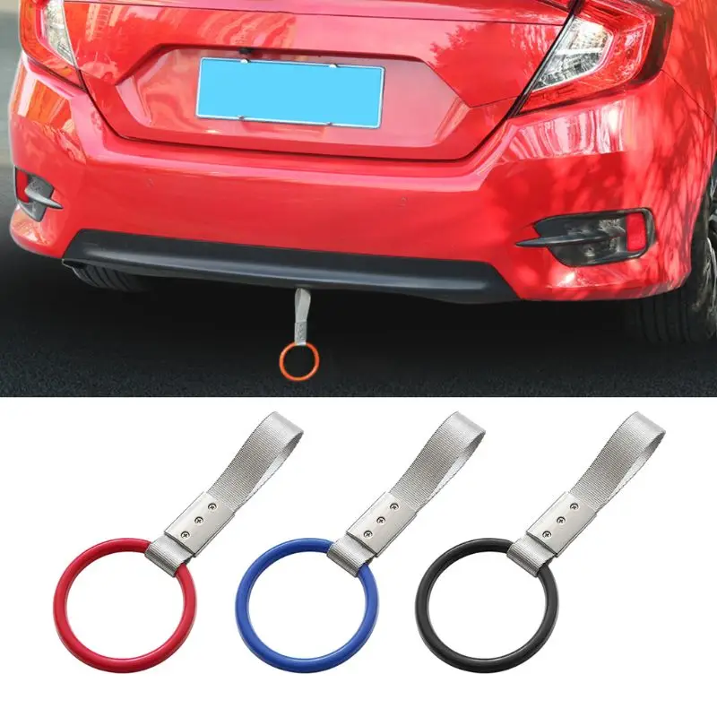 

PVC Round Hang Ring Circle Interior Handle Strap Charm Drift Hook For Subway Train Bus Car