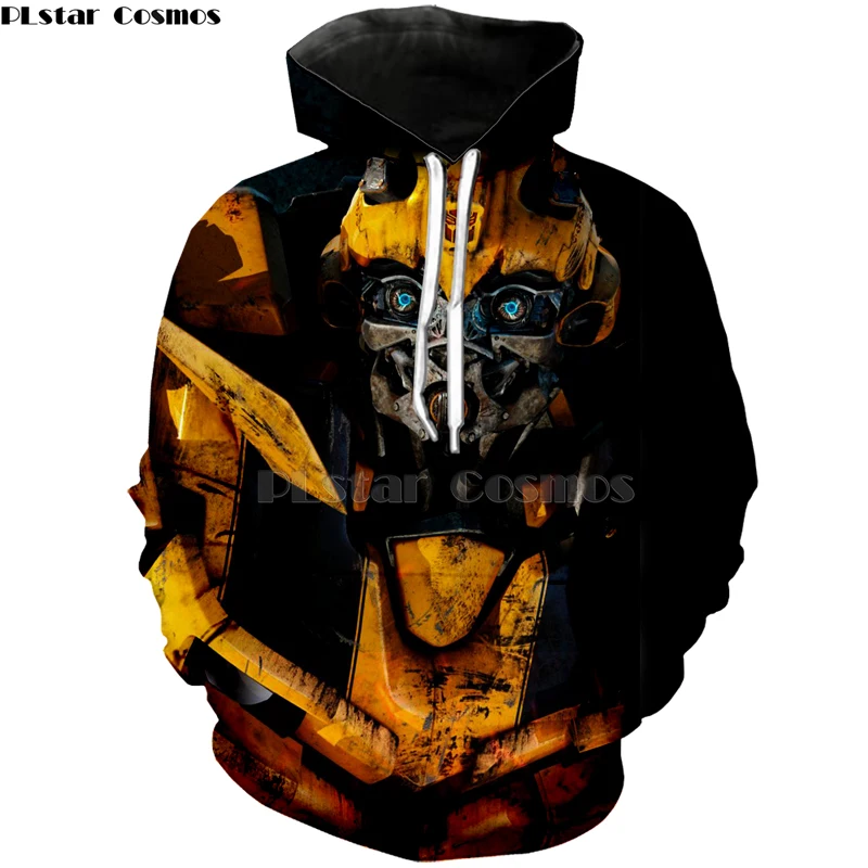 

PLstar Cosmos Movie Transformation Bumblebee Robot Car Hornet Tees 3D Print shirt/Hoodie/Sweatshirt Unisex Good Quality Tops-4