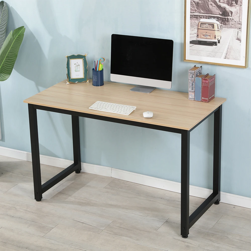 Simple Modern Computer Desk PC Laptop Office Desk Durable Study Writing Table Standing Desk For Home Office Simple Modern Computer Desk PC Laptop Office Desk Durable Study Writing Table Standing Desk For Home Office