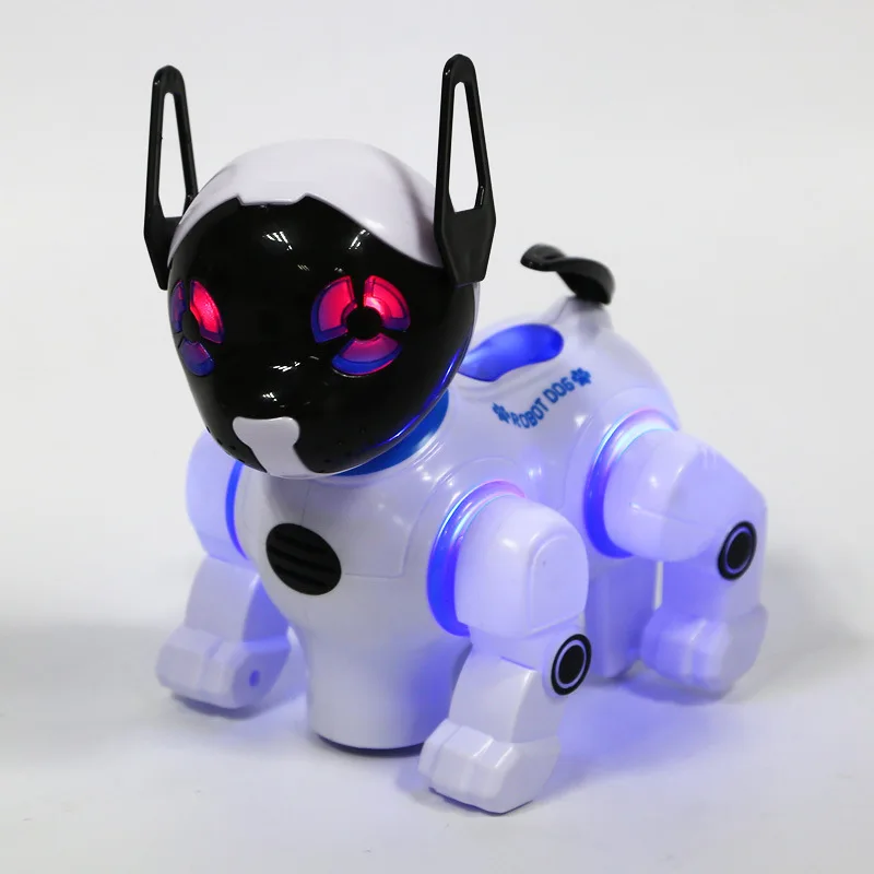Электронный умный робот для собак, пульт дистанционного управления, универсальная машинка для собак, ходьба, пение, танцы, Детские Ранние развивающие игрушки 2629-T9
