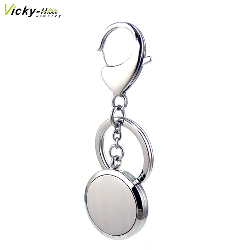 

Silver color key chains made by stainless steel key chains with lobster clasp