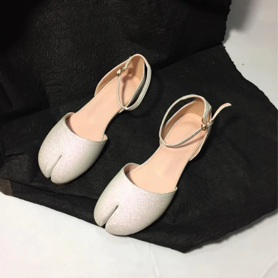 Женская обувь с ремешком на щиколотке разрезом и пряжкой|designer flat shoes|fashion shoesflat shoes