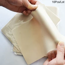 10 шт. 20x15 см пустой татуировки Практика поддельные кожи Простыни Двусторонняя татуировки иглы Интимные аксессуары питания для начинающих