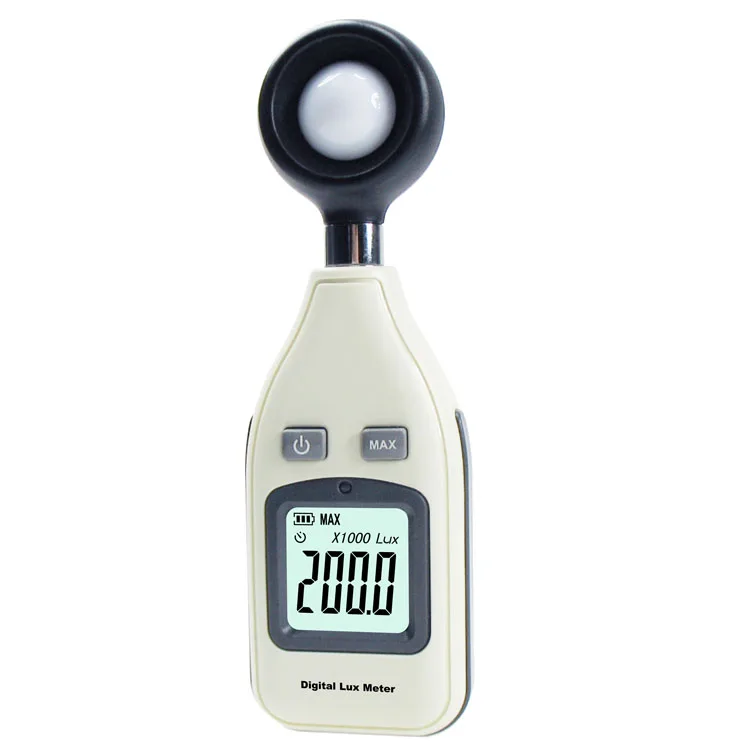 Free Shipping Digital Lux Meter Lux Meter Tester GM1010in Temperature Instruments from Tools on