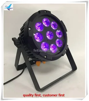 

6lot Flycase 2018 New Wifi Wireless Battery Dmx Led Par IP65 Stage Wedding Decoration 9pcs 12W RGBWA UV 6in1 Led Uplight Outdoor