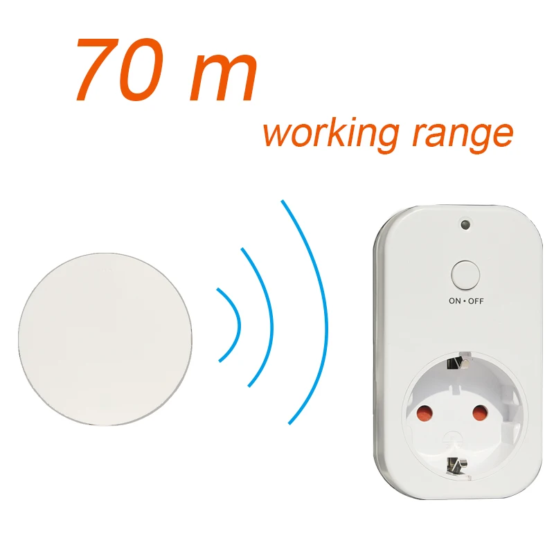 

2018 Smart home outlet Remote control wireless socket Electrical plugs sockets
