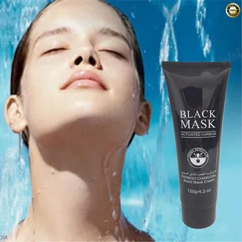 

4.02.OZ/Tube Bamboo charcoal Black Mask Black Head Blackhead Acne Remover Deep Cleansing Purifying Close Pores Face Mask