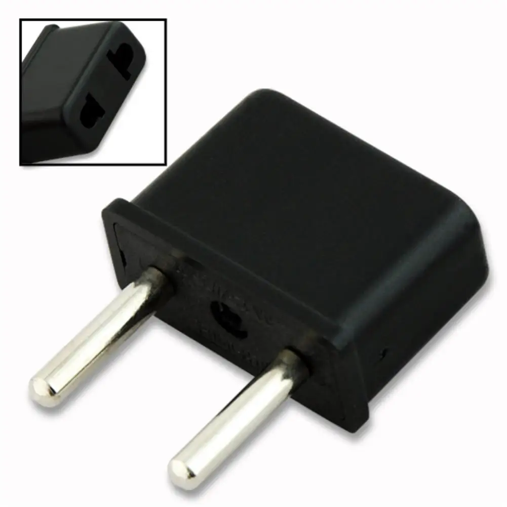 

Euro EU To US USA Travel Power Plug Outlet Adapter Converter Plug converter Power Adapter