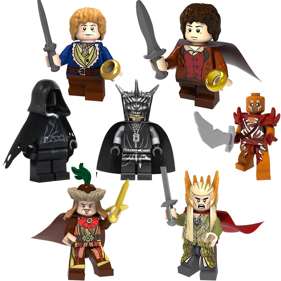 lord of the rings plastic figures