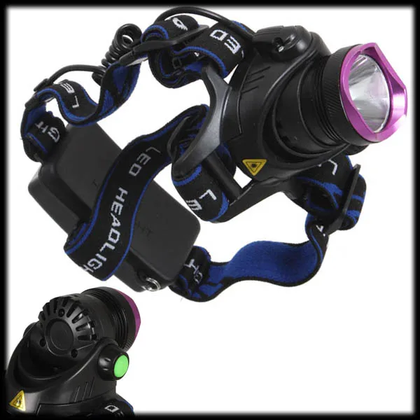 by DHL or EMS 50 pieces 10W 1800 2000 Lumens headlamp XML T6 LED