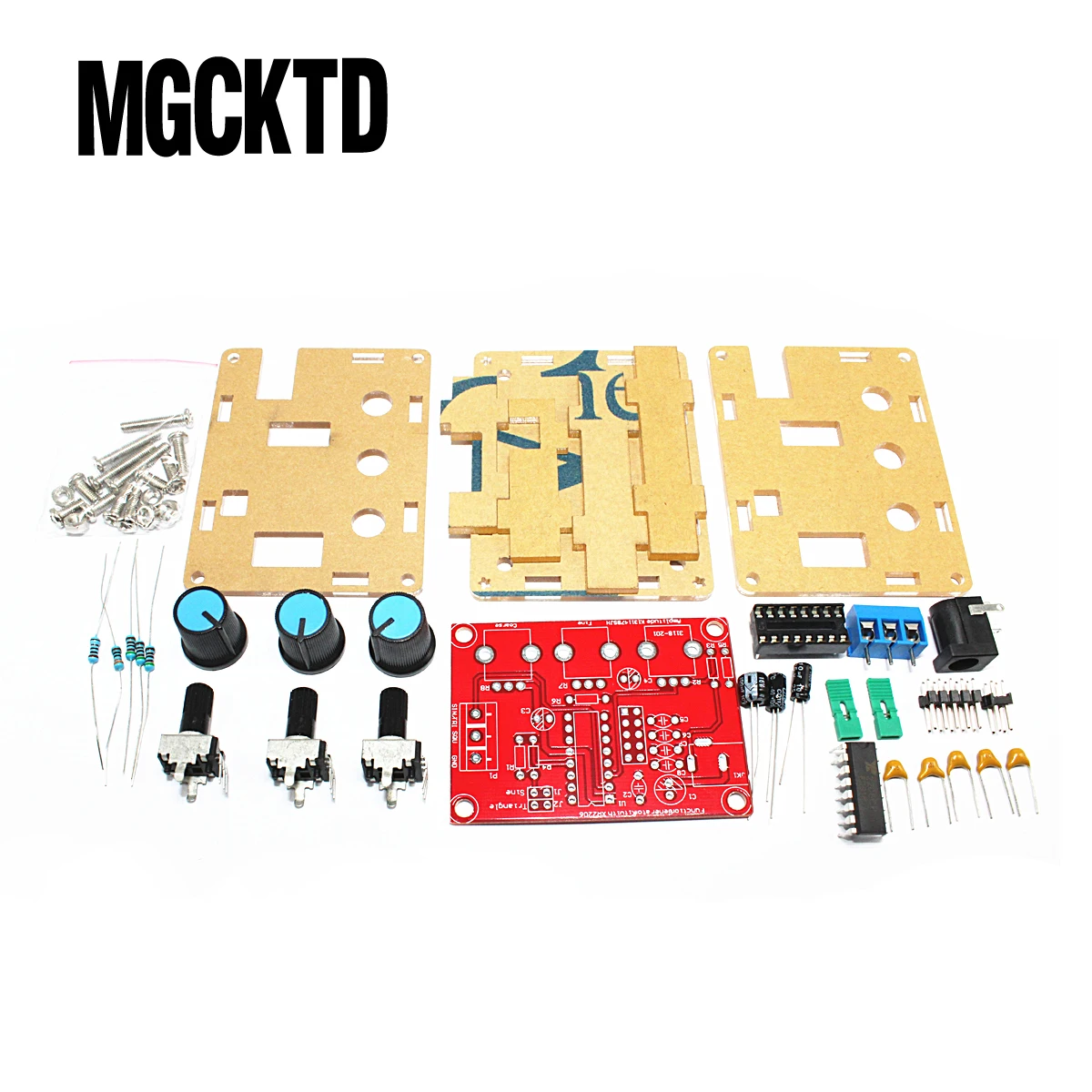 5 комплектов функциональный генератор сигналов DIY Kit