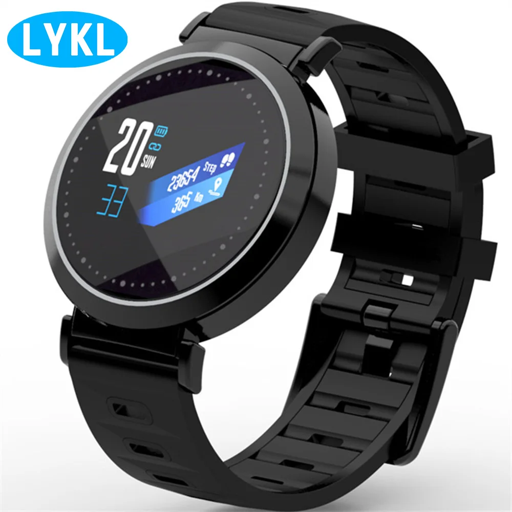

LYKL Color Screen Smart Bracelet Y10 Fitness Tracker Wristband IP67 Waterproof Blood Pressure Watch Heart Rate Monitor Bracelet