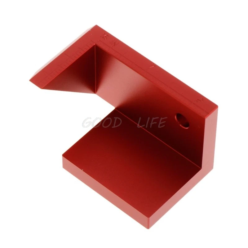 

Inch Unit 45 degree angle line drawing woodworking tools right angle line drawing carpenter round center line scribe Layout Tool