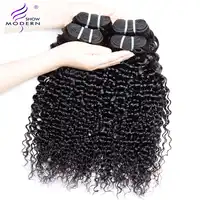 Modern Show Hair Brazilian Deep Wave Hair Bundles Deal 100% Human Hair Extension 3 and 4 Bundles Available NonRemy Free Shipping