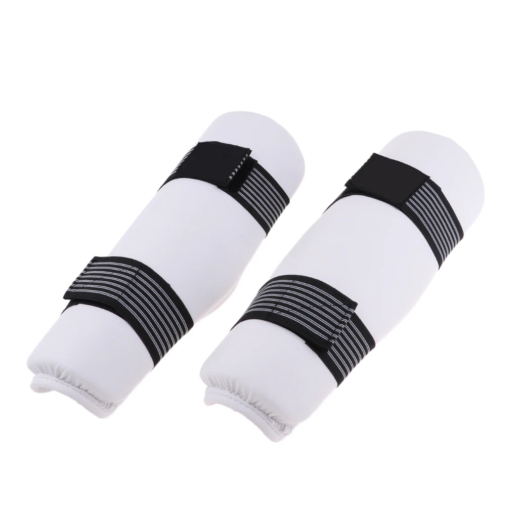 1 Pair Kickboxing Leg Guards Karate Training Boxing Shin Protector Protective Gear for Men Women Youth Size XS-XL