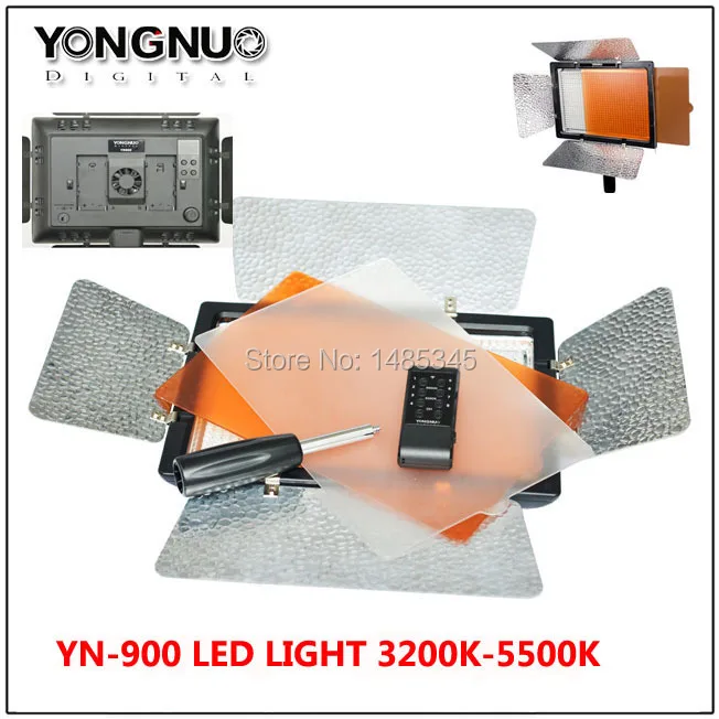 

Bi-Color YONGNUO YN900 YN-900 LED 3200k-5500k Color Temperature Adjustable 900 LEDs Video Light YN-900 ,YN 900 LED Light