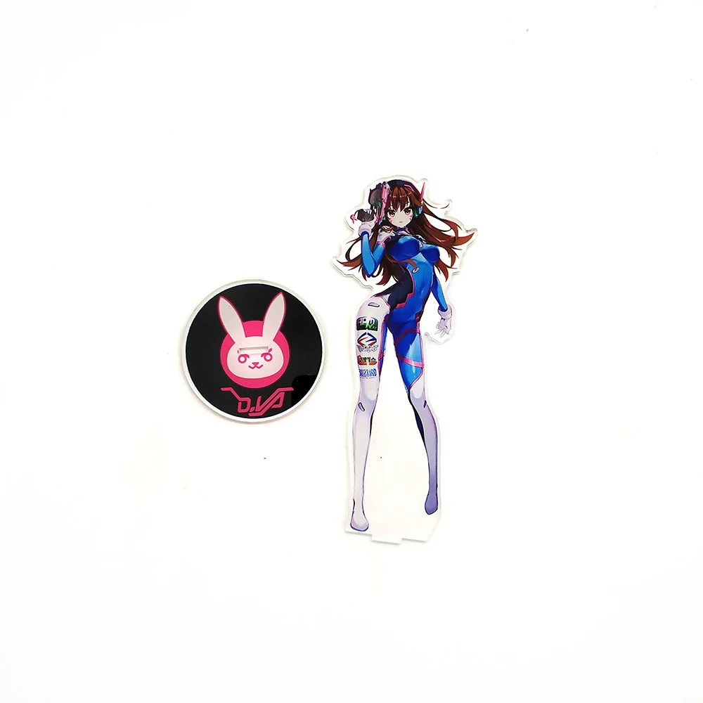 Love Thank You OW watch DVA D.Va фигурка на акриловой подставке Модель Держатель для пластин