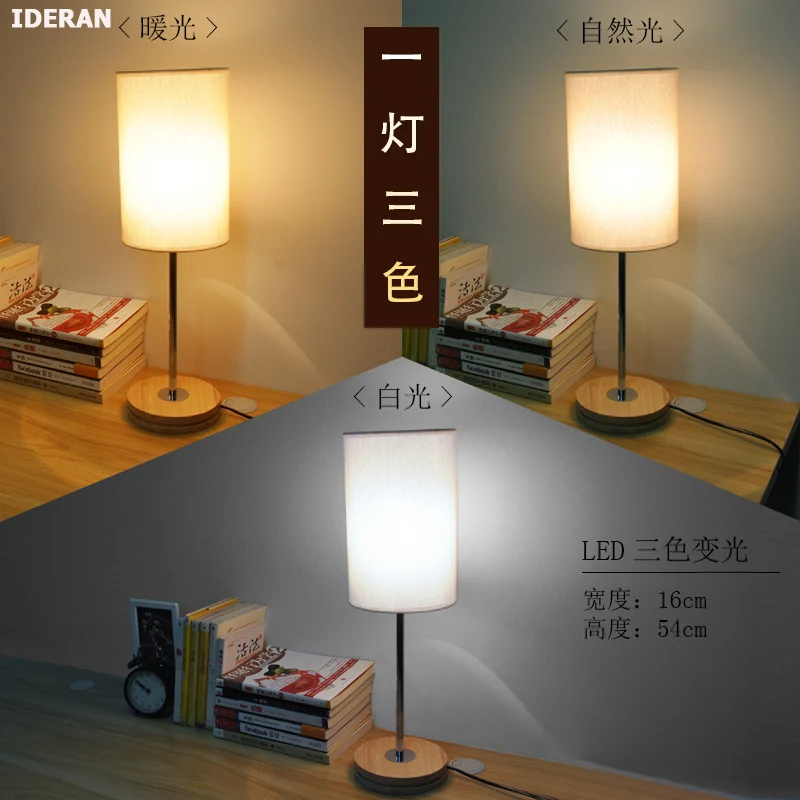 

Table lamps bedroom desk lamp Reading lamp wireless led bulb Study lamp antique bracket desktop decoration room dining