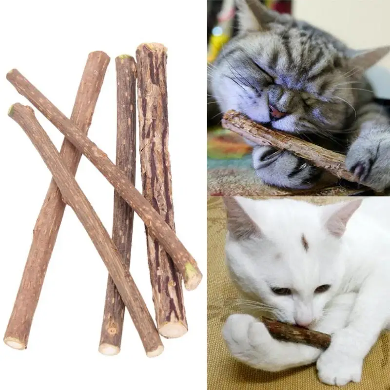 25X натуральный Котенок pet кошек молярная зубная паста жевать stick Matatabi cat закуски палочки cat чистки зубов лечить игрушка