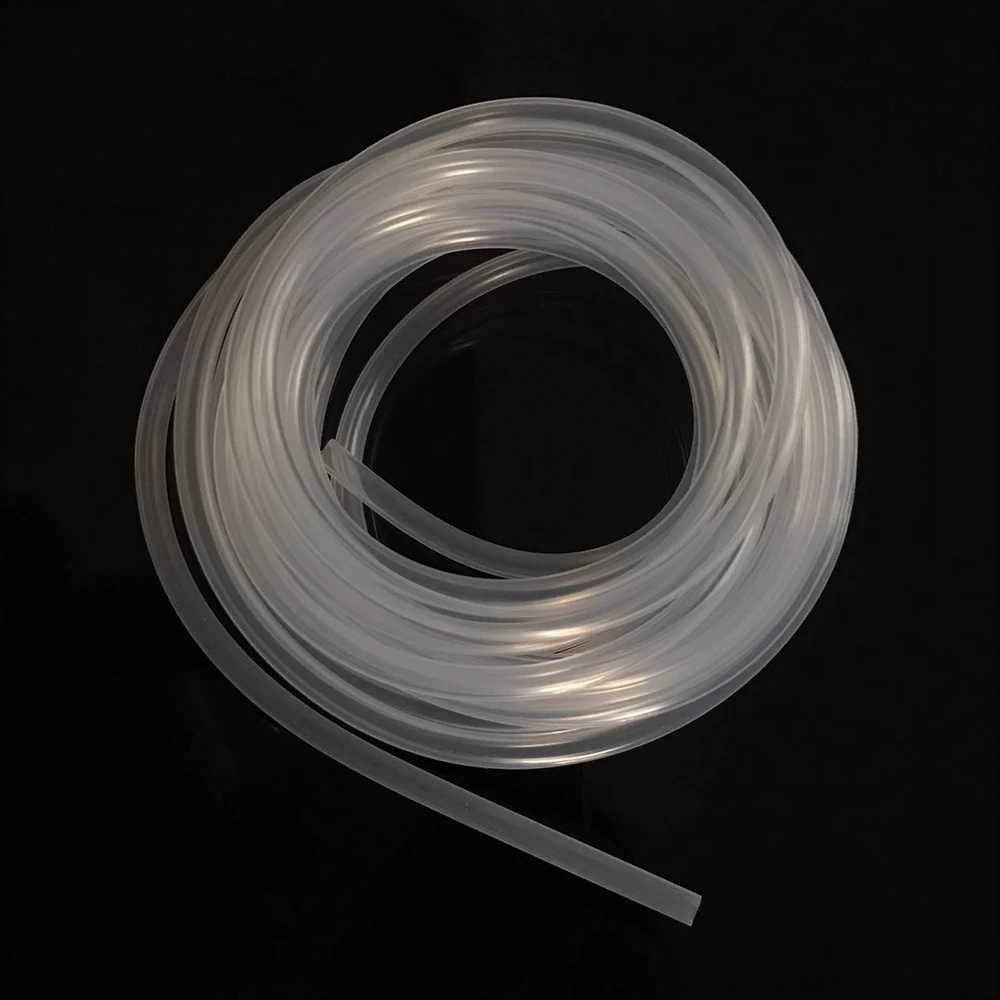 

Silicone tube Food grade odorless transparent capillary High temperature resistance 1/2/3/4/5/6mm Transparent Silicone Rubber