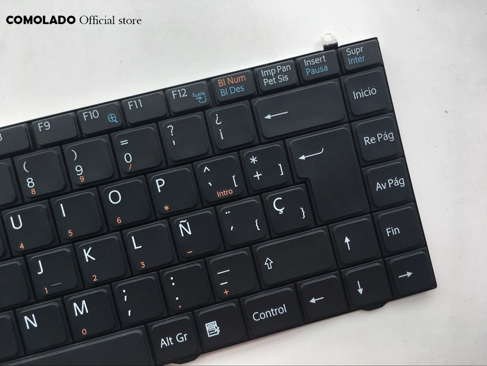 SP Spanish keyboard For Sony Vaio VGN-FZ FZ FZ15 FZ17 FZ18 FZ19 FZ25 FZ27 Service black keyboard SP Layout (2)