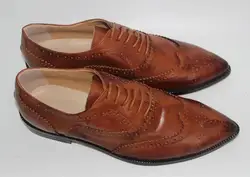 Мужские модельные туфли с острыми носками из натуральной кожи новые туфли-оксфорды для мужчин выпускников Туфли без каблуков деловые