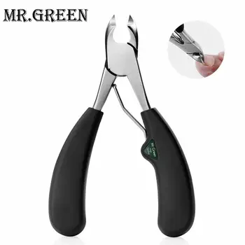 

MR.GREEN Manicure Tools Stainless Steel Thick Toe Ingrown Cuticles Nail Clippers Scissors Dead Skin Cutter Cuticle Scissors