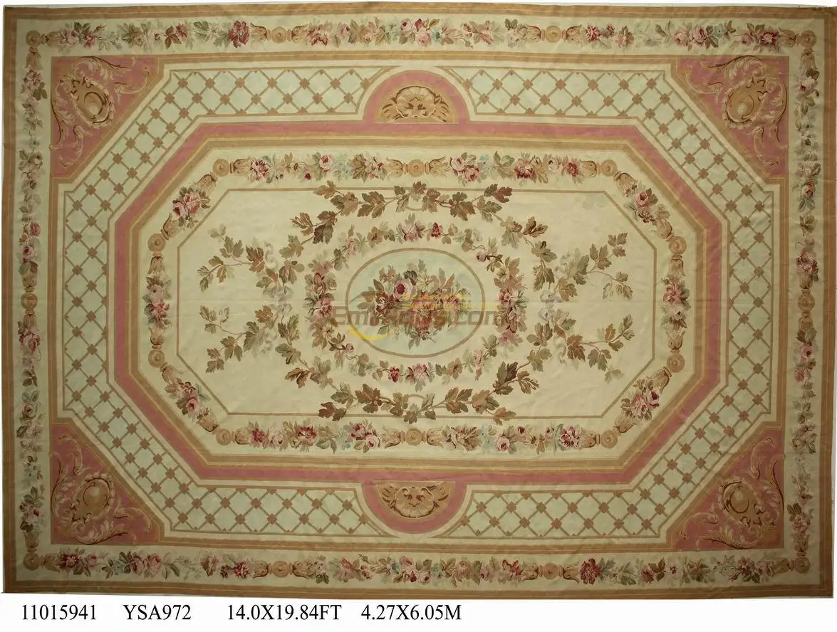 Hand Knitted Carpets Big Carpet For Living Room Square Rug Aubusson
