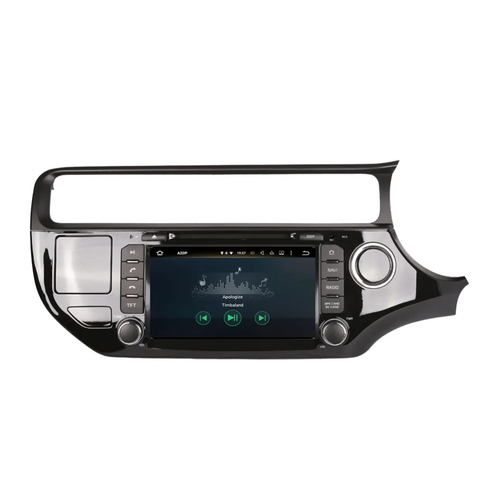 4G LTE Android 8.0 Octa Core Car Radio CD DVD Multimedia Player For Kia Rio 2015 2016 2017 Right Hand Driving GPS Navigation | Автомобили