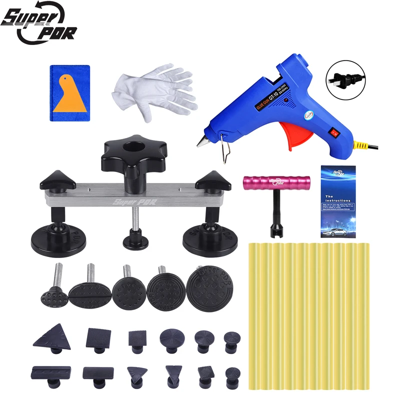 

Super PDR Tools Paintless Dent Repair Tools Auto Dent Pullers Suction Cup Hot Adhesive Glue Sticks For Hot Glue Gun Dent Removal