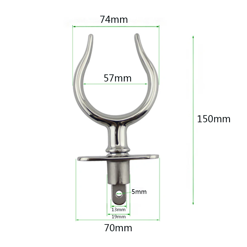 316 Нержавеющая сталь Rowlock лодка аксессуары для спасательная лодка весло блокировки морская, для палубы яхта рыбацкий каяк, каноэ