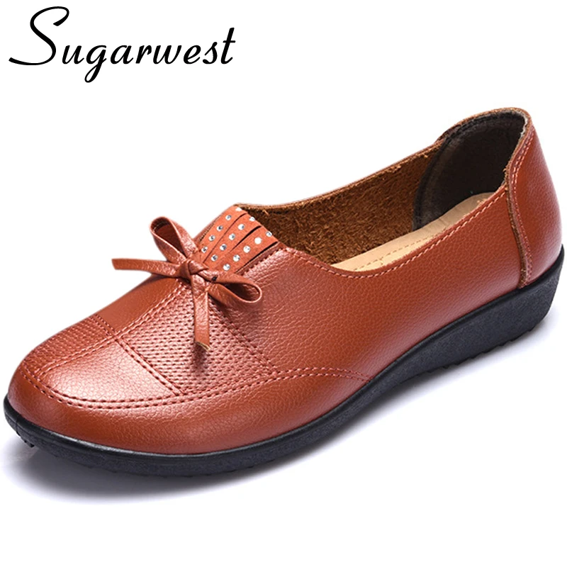 moccasin ballet flats