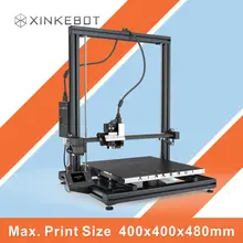 Цена завода XINKEBOT ORCA2 Лебедь 3D Принтер Extreme Большой BuildTak 400*400*480 Одноместный & Двойной Экструдер 1 кг Свободной Нити НОАК/ABS
