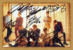 Подпись блок B с автографом групповое фото 6 дюйм(ов) Бесплатная доставка K-POP 122017