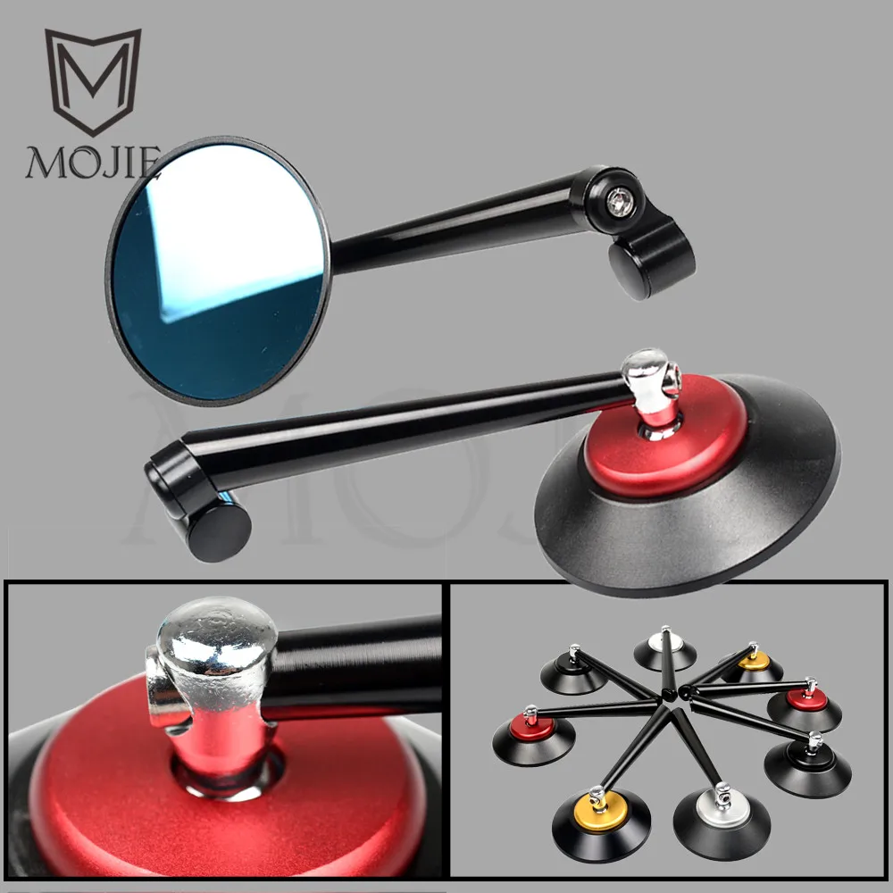 CNC Rearview Side Mirror Aluminum Scooter Rear View Mirrors Motorcycle